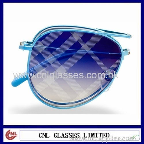 2014 Most Fashionable Unisex Metal Folding Sunglasses